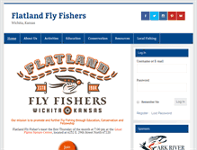 Tablet Screenshot of flatlandflyfishers.org